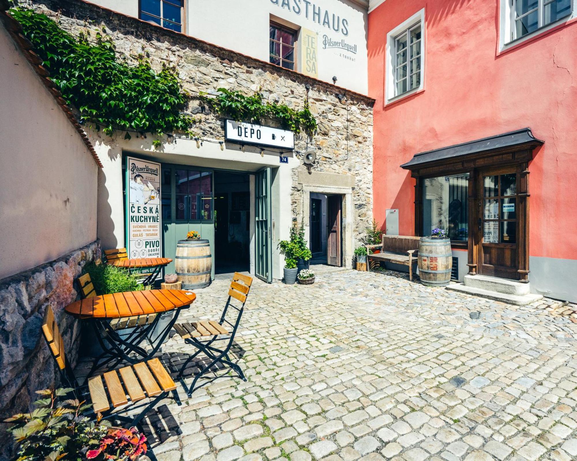 Hotel Latran Cesky Krumlov Exterior photo