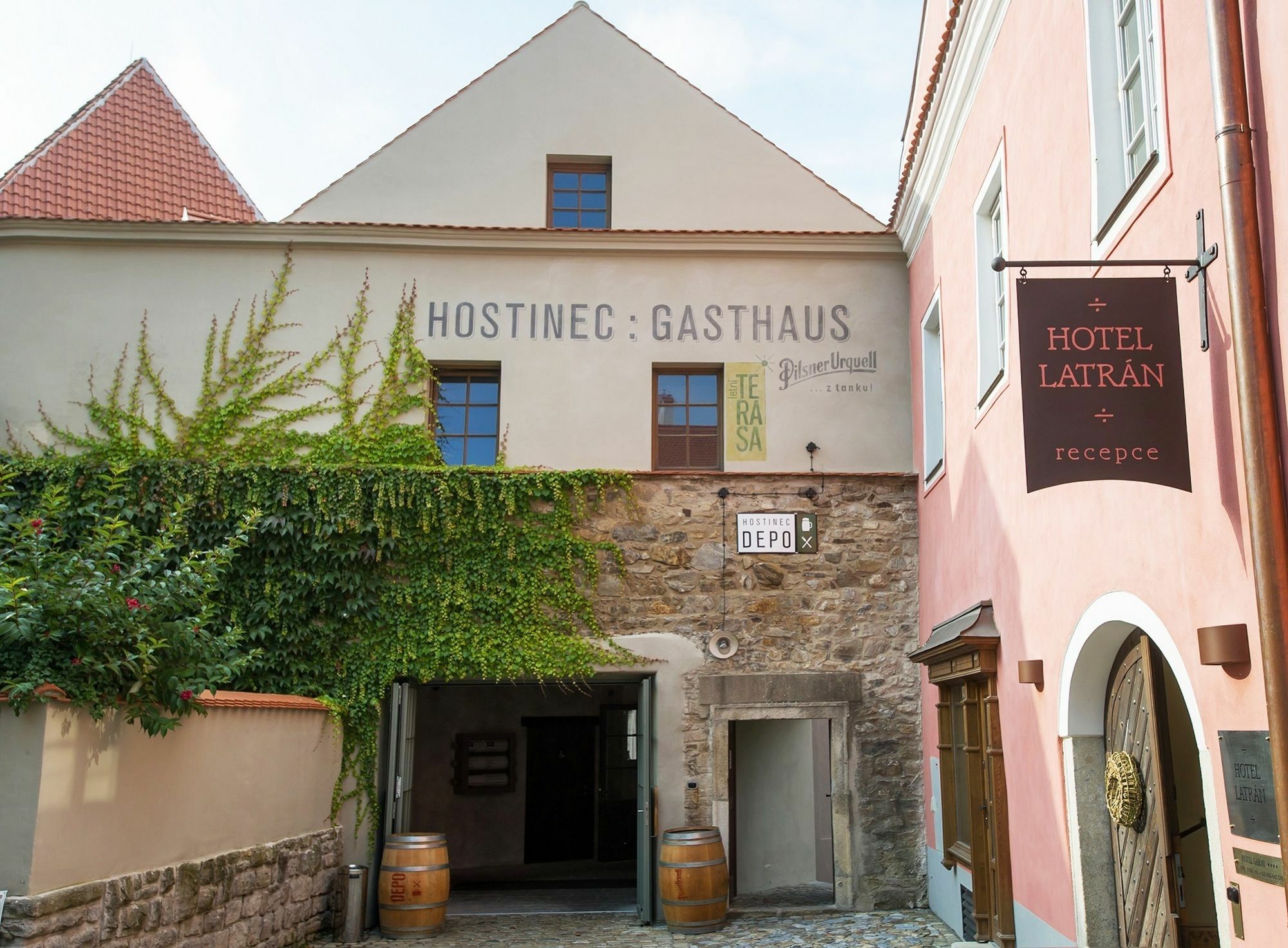 Hotel Latran Cesky Krumlov Exterior photo